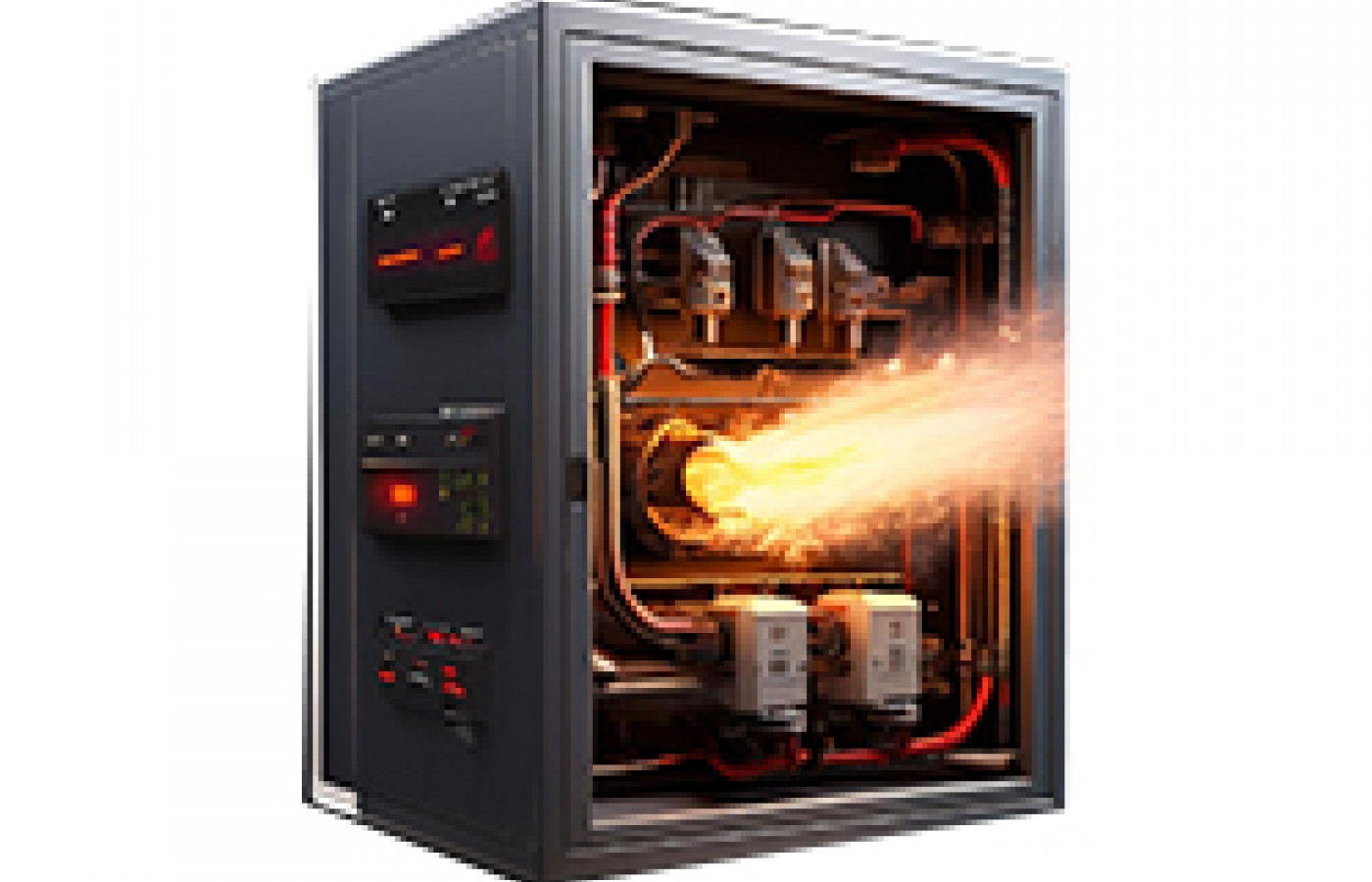 Монтаж автоматической установки порошкового пожаротушения