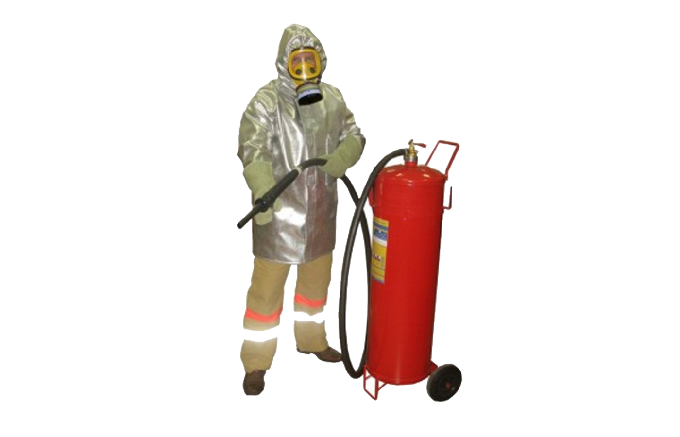 Плащ металлизированный комплекта защитной экипировки пожарного-добровольца (КЗЭПД) «Шанс»-Д