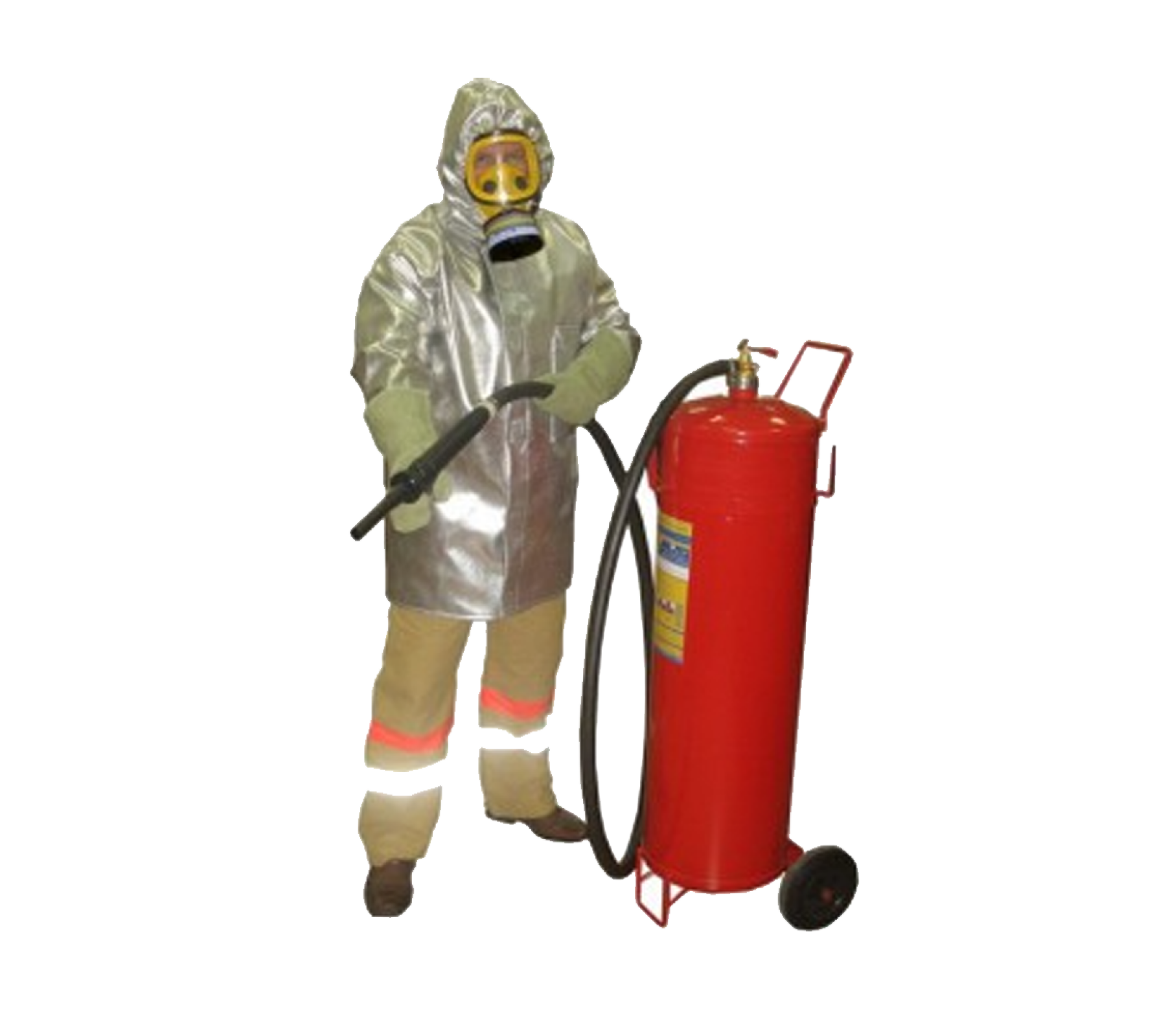 Плащ металлизированный комплекта защитной экипировки пожарного-добровольца (КЗЭПД) «Шанс»-Д