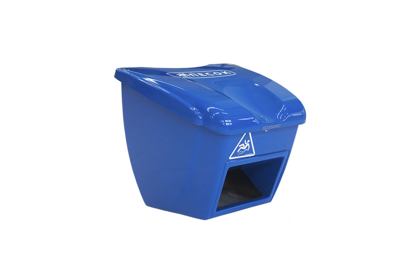 Ящик для песка BOXSAND с дозатором и с лопатой. Объем - 0,25 м3. Цвет - синий