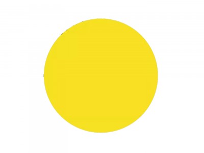 И16 Желтый круг на двери