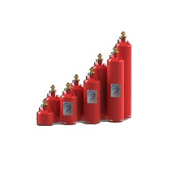 Модули газового пожаротушения напольного типа